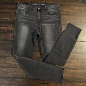 Articles of Society Sarah Skinny Jeans Gray Size 30